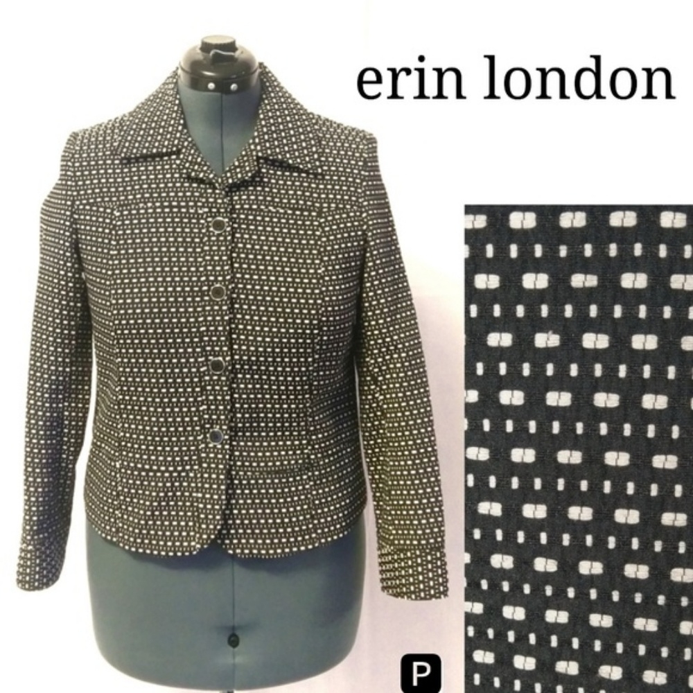 Button Down Fitted Blazer Euc - image 1